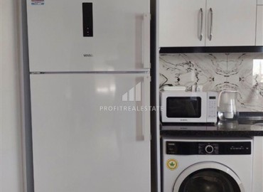 Видовой меблированный дуплекс 2+1, 130м², в современном доме с парковкой, недалеко от моря в Газипаше ID-18056 фото-5