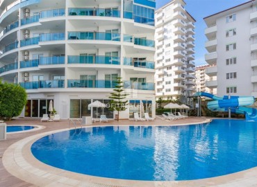 Меблированная квартира с двумя спальнями, 110м², в комплексе премиум класса в 300м от моря в Махмутларе, Алания ID-18057 фото-1