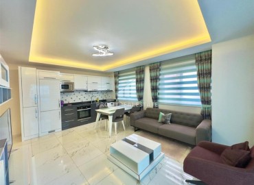 Меблированная квартира с двумя спальнями, 110м², в комплексе премиум класса в 300м от моря в Махмутларе, Алания ID-18057 фото-2