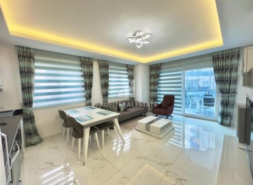 Меблированная квартира с двумя спальнями, 110м², в комплексе премиум класса в 300м от моря в Махмутларе, Алания ID-18057 фото-3