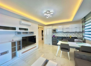 Меблированная квартира с двумя спальнями, 110м², в комплексе премиум класса в 300м от моря в Махмутларе, Алания ID-18057 фото-4