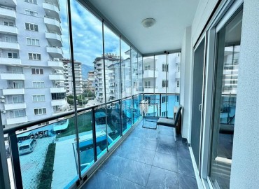 Меблированная квартира с двумя спальнями, 110м², в комплексе премиум класса в 300м от моря в Махмутларе, Алания ID-18057 фото-12