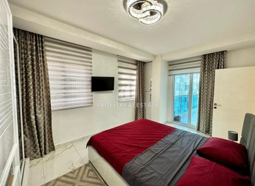 Меблированная квартира с двумя спальнями, 110м², в комплексе премиум класса в 300м от моря в Махмутларе, Алания ID-18057 фото-13