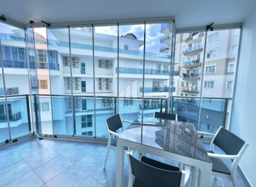 Меблированная квартира с двумя спальнями, 110м², в комплексе премиум класса в 300м от моря в Махмутларе, Алания ID-18057 фото-15
