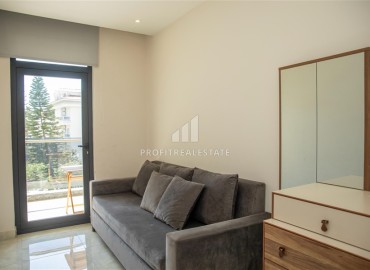 Меблированная трехкомнатная квартира, 75м², в комплексе премиум класса у пляжа Клеопатры, Алания ID-17434 фото-4