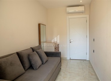 Меблированная трехкомнатная квартира, 75м², в комплексе премиум класса у пляжа Клеопатры, Алания ID-17434 фото-5