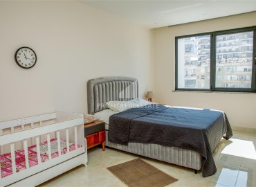 Меблированная трехкомнатная квартира, 75м², в комплексе премиум класса у пляжа Клеопатры, Алания ID-17434 фото-6