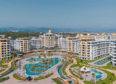 Меблированная квартира с одной спальней, 85м², в уникальном элитном комплексе в районе Алании Тюрклер, в 300м от моря ID-18061 фото-1