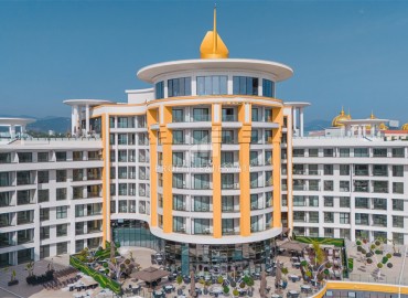 Меблированная квартира с одной спальней, 85м², в уникальном элитном комплексе в районе Алании Тюрклер, в 300м от моря ID-18061 фото-17