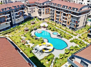 Квартира с одной спальней, 52м², в новом комплексе премиум класса в районе Оба, Алания. ID-17507 фото-1