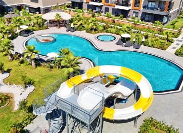 Квартира с одной спальней, 52м², в новом комплексе премиум класса в районе Оба, Алания. ID-17507 фото-21