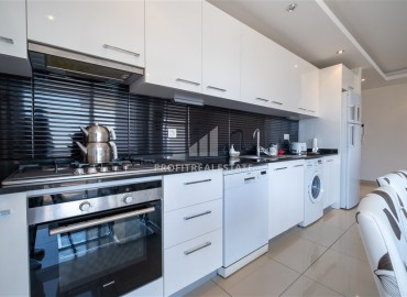 Трехкомнатная видовая квартира, 120м², в комплексе премиум класса в районе Джикджилли, Алания, под ВНЖ ID-18064 фото-10