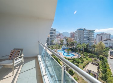 Трехкомнатная видовая квартира, 120м², в комплексе премиум класса в районе Джикджилли, Алания, под ВНЖ ID-18064 фото-11