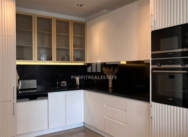 Фешенебельная двухкомнатная квартира, 66,5м², с видом на море в элегантной резиденции на первой береговой линии в районе Алании - Каргыджак ID-18065 фото-5