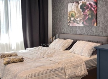 Фешенебельная двухкомнатная квартира, 66,5м², с видом на море в элегантной резиденции на первой береговой линии в районе Алании - Каргыджак ID-18065 фото-7
