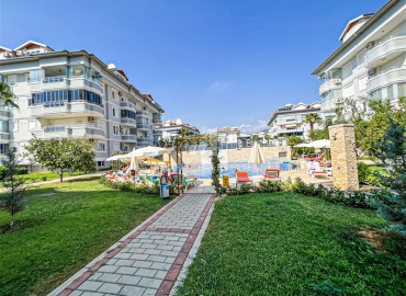 Меблированные апартаменты с двумя спальнями, 120м², в районе Оба в комфортабельном комплексе под ВНЖ ID-18067 фото-17