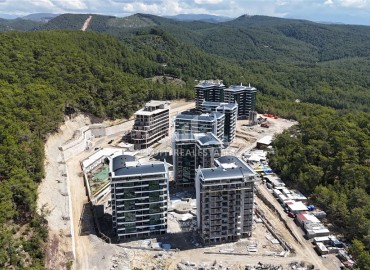 Апартаменты 1+1, 50м², в новом отельном жилом комплекс класса люкс в Авсалларе, Алания, на этапе строительства ID-18075 фото-2