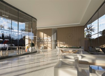 Апартаменты 1+1, 50м², в новом отельном жилом комплекс класса люкс в Авсалларе, Алания, на этапе строительства ID-18075 фото-17