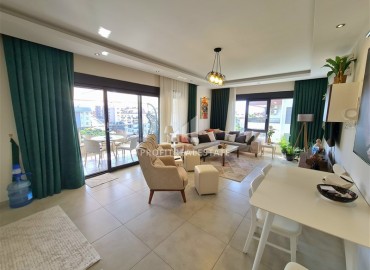 Меблированная двухкомнатная квартира, 80м², в комплексе премиум класса в районе Оба, Алания, под ВНЖ ID-18076 фото-4