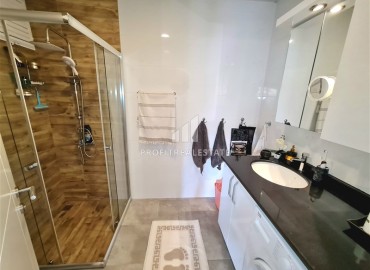 Меблированная двухкомнатная квартира, 80м², в комплексе премиум класса в районе Оба, Алания, под ВНЖ ID-18076 фото-9