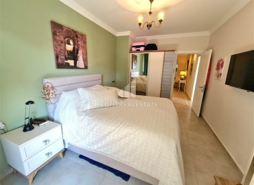 Меблированная двухкомнатная квартира, 80м², в комплексе премиум класса в районе Оба, Алания, под ВНЖ ID-18076 фото-11