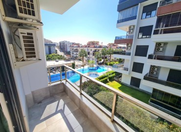 Меблированная двухкомнатная квартира, 80м², в комплексе премиум класса в районе Оба, Алания, под ВНЖ ID-18076 фото-12