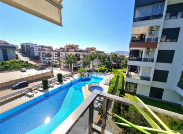 Меблированная двухкомнатная квартира, 80м², в комплексе премиум класса в районе Оба, Алания, под ВНЖ ID-18076 фото-16