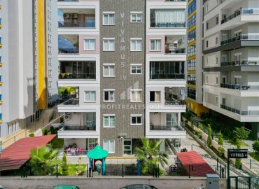 Элегантная квартира с тремя спальнями и отдельной кухней, 150м², в комфортабельном комплексе у моря в Махмутларе ID-18077 фото-1