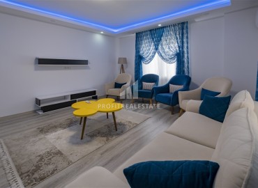 Элегантная квартира с тремя спальнями и отдельной кухней, 150м², в комфортабельном комплексе у моря в Махмутларе ID-18077 фото-5