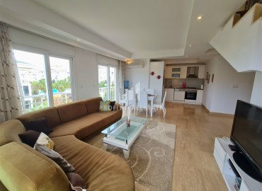 Меблированный дуплекс-пентхаус, 180м², в уютном комплексе в районе Оба, Алания, под ВНЖ. ID-18078 фото-3