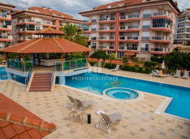 Готовая к проживанию, квартира с двумя спальнями, 110м², в уютной резиденции в Оба, Алания под ВНЖ ID-18079 фото-1