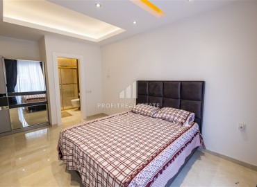 Трехкомнатная квартира, 120м², с мебелью, в новом фешенебельном комплексе на центральной улице Махмутлара, Алания ID-18082 фото-14