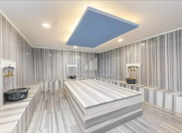Новая квартира 1+1, 63м², на высоком этаже в комплексе с хорошей инфраструктурой в Авсалларе, Алания ID-18091 фото-15