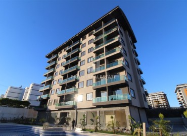Квартира с одной спальней, 50м², с чистовой отделкой в новостройке премиум класса в Авсалларе, Алания ID-18092 фото-1