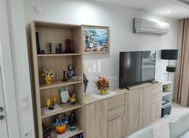 Меблированная квартира с одной спальней, 63м², в элитном комплексе в Авсалларе, Алания, в 600м от моря ID-18095 фото-11
