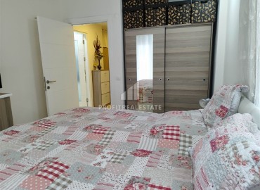 Меблированная квартира с одной спальней, 63м², в элитном комплексе в Авсалларе, Алания, в 600м от моря ID-18095 фото-14