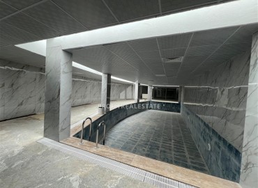 Апартаменты 1+1, 55м², с чистовой отделкой в новом комплексе с зимним бассейном в Аксу, Алтынташ, Анталия ID-18099 фото-16