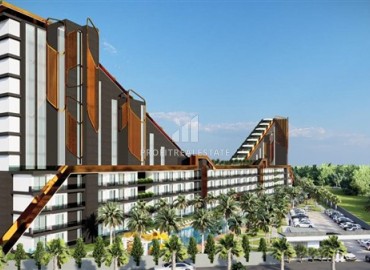 Апартаменты с одной спальней, 43м², в новом элитном комплексе на этапе строительства в Аксу, Алтынташ, Анталия ID-18102 фото-2