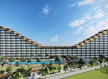 Апартаменты с одной спальней, 43м², в новом элитном комплексе на этапе строительства в Аксу, Алтынташ, Анталия ID-18102 фото-11