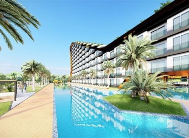 Апартаменты с одной спальней, 43м², в новом элитном комплексе на этапе строительства в Аксу, Алтынташ, Анталия ID-18102 фото-18