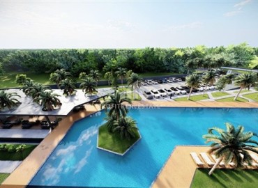 Апартаменты с одной спальней, 43м², в новом элитном комплексе на этапе строительства в Аксу, Алтынташ, Анталия ID-18102 фото-19