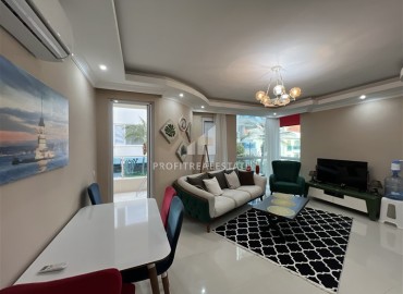 Уютная меблированная квартира 1+1, 65м², в комфортабельном комплексе у пляжа Клеопатры, Алания под ВНЖ ID-18103 фото-4