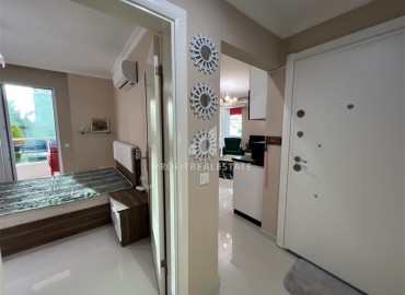 Уютная меблированная квартира 1+1, 65м², в комфортабельном комплексе у пляжа Клеопатры, Алания под ВНЖ ID-18103 фото-7