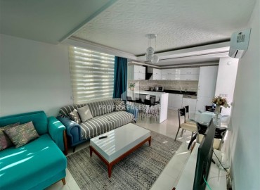 Меблированная квартира с одной спальней, 65м², в комплексе премиум класса в самом центре Алании ID-18104 фото-2