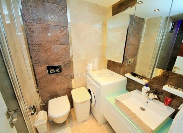 Меблированная квартира с одной спальней, 65м², в комплексе премиум класса в самом центре Алании ID-18104 фото-10