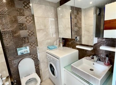 Меблированная квартира с одной спальней, 65м², в комплексе премиум класса в самом центре Алании ID-18104 фото-15