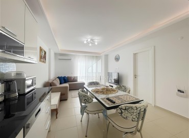 Квартира 1+1, 65м², на высоком этаже с видом на море, в резиденции с отельной инфраструктурой в районе Авсаллар, Алания ID-18105 фото-3