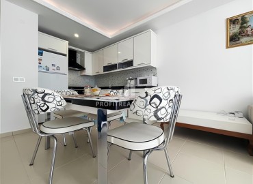 Квартира 1+1, 65м², на высоком этаже с видом на море, в резиденции с отельной инфраструктурой в районе Авсаллар, Алания ID-18105 фото-7