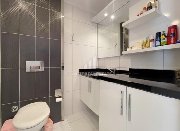 Квартира 1+1, 65м², на высоком этаже с видом на море, в резиденции с отельной инфраструктурой в районе Авсаллар, Алания ID-18105 фото-11