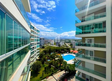 Квартира 1+1, 65м², на высоком этаже с видом на море, в резиденции с отельной инфраструктурой в районе Авсаллар, Алания ID-18105 фото-18